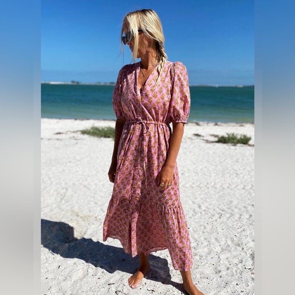 Emerson Fry India Collection Lucy Dress Pink Little Marigold